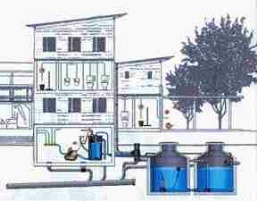 Hybrid-Anlage - Beispiel einer Anlage fr Schule, Hotel oder Gewerbebetrieb