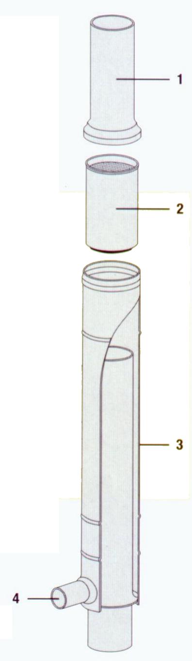 Aufbau Standrohr-Filtersammler